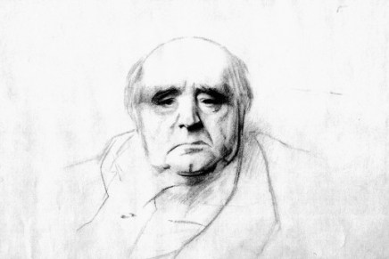 Miroslav Krleža čita odlomak iz prve knjige svog romana ‘Zastave’