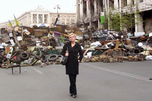 Kolinda Grabar Kitarović, Majdan, Kijev