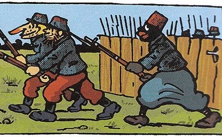 PRVI SVETSKI RAT U STRIPU – Rat u&nbsp;kaiševima