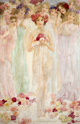 Robert Auer: Miris ruže. 1902.