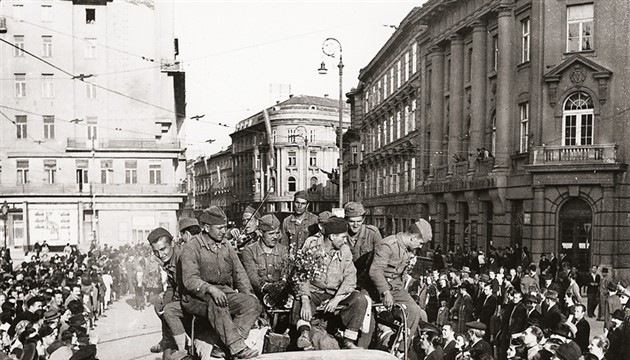 Oslobođenje Zagreba, 1945.