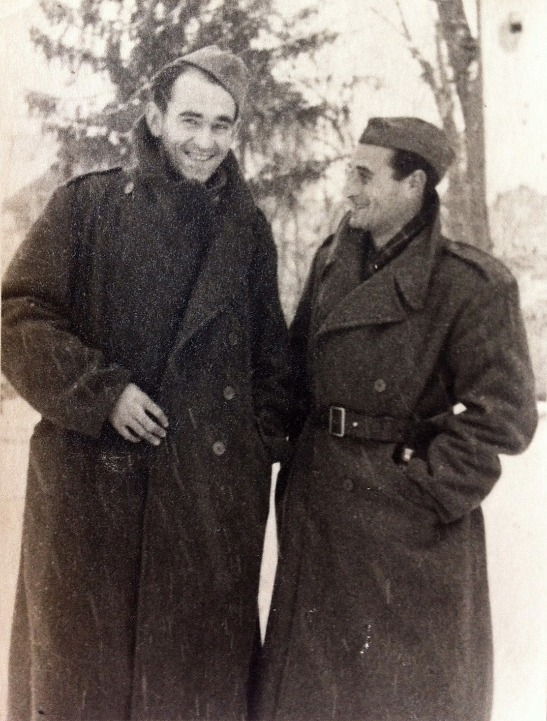 Šime Šimatović i Hugo Fischer u Topuskom 1944. godine