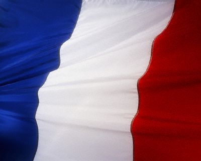 Flag of France --- Image by © Royalty-Free/Corbis