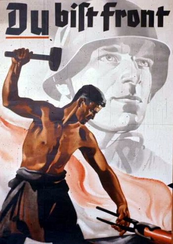 Ilustracija: Njemački propagandni plakat iz 1942. godine