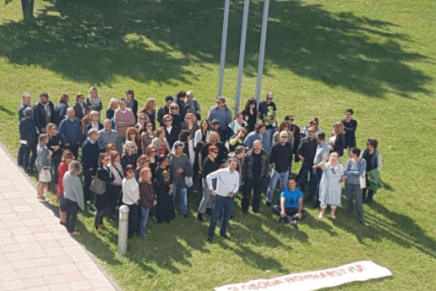 Protiv političke kontrole medija: Uz petominutni protest novinara na&nbsp;HRT-u