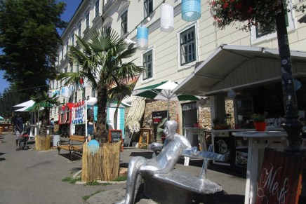 Devastacija Gornjeg grada: Matoš pod&nbsp;palmama