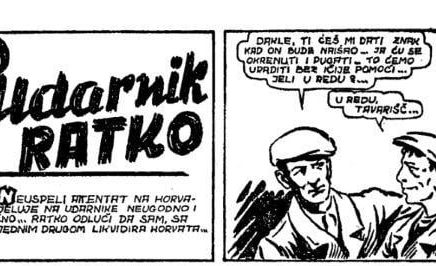 Veljko Krulčić: Udarnik Ratko – Prvi poslijeratni strip