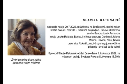 Dražen Katunarić: Slavija Katunarić