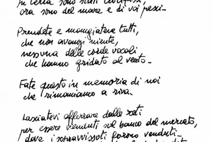 Erri De Luca: Za ribe&nbsp;Mediterana