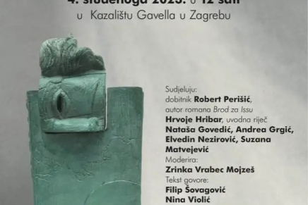 Svečana dodjela Književne nagrade Predrag Matvejević za 2023. godinu