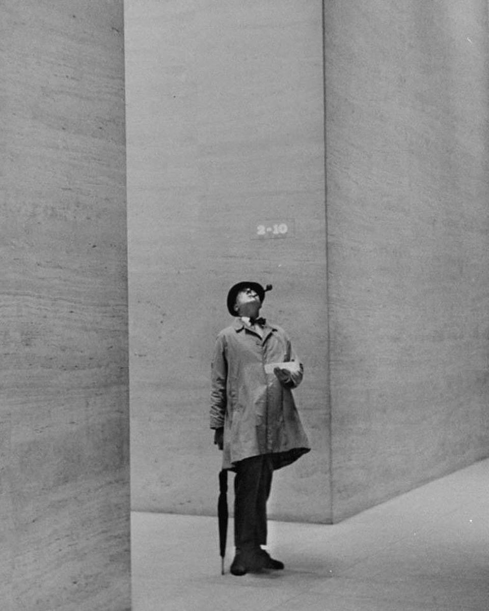 Jacques Tati, New York 1958.