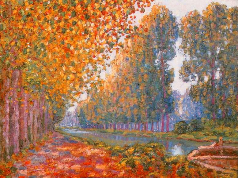 Francis Picabia,(French, 1879-1953), La Canal de Moret, effet d'Automne, 1909.
