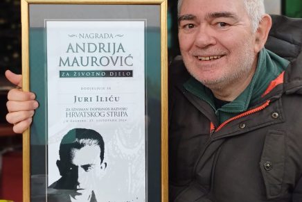 JURI ILIĆU NAGRADA “ANDRIJA MAUROVIĆ” ZA ŽIVOTNO DJELO, TOMISLAVU ČEGIRU (POSMRTNO) – SPECIJALNO&nbsp;PRIZNANJE