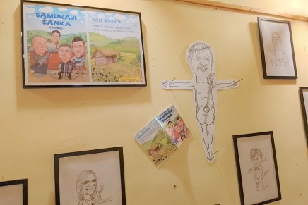 Samuraji šanka – Promocija i izlozba u Cinkusu Samuraji šanka – Promocija i izlozba u Cinkusu